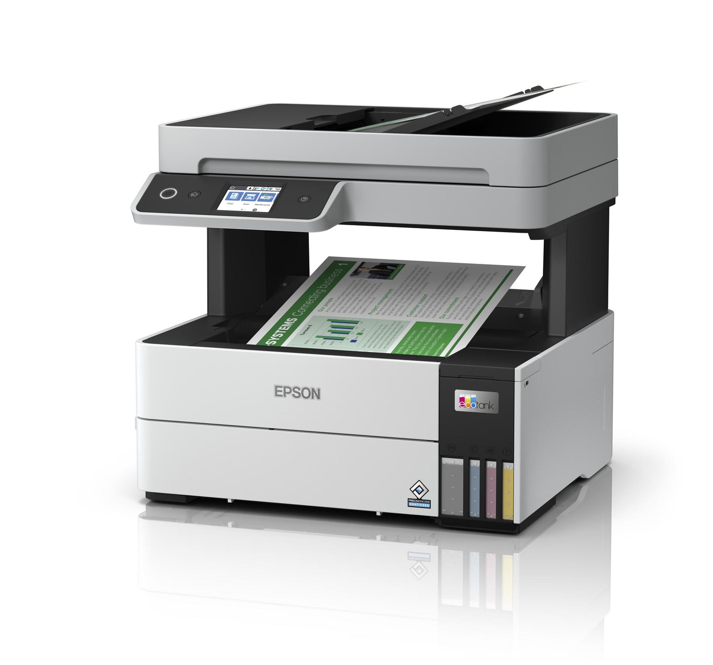 Epson EcoTank ET-5150 - Tintenstrahl - Farbdruck - 4800 x 1200 DPI - A4 - Direktdruck - Schwarz - Weiß Damaged Box