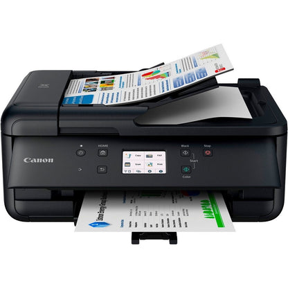 Canon PIXMA TR7650 Multifunktionsdrucker DIN A4 - Farbtintenstrahldrucker schwarz 4 in 1