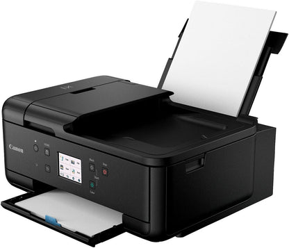 Canon PIXMA TR7650 Multifunktionsdrucker DIN A4 - Farbtintenstrahldrucker schwarz 4 in 1
