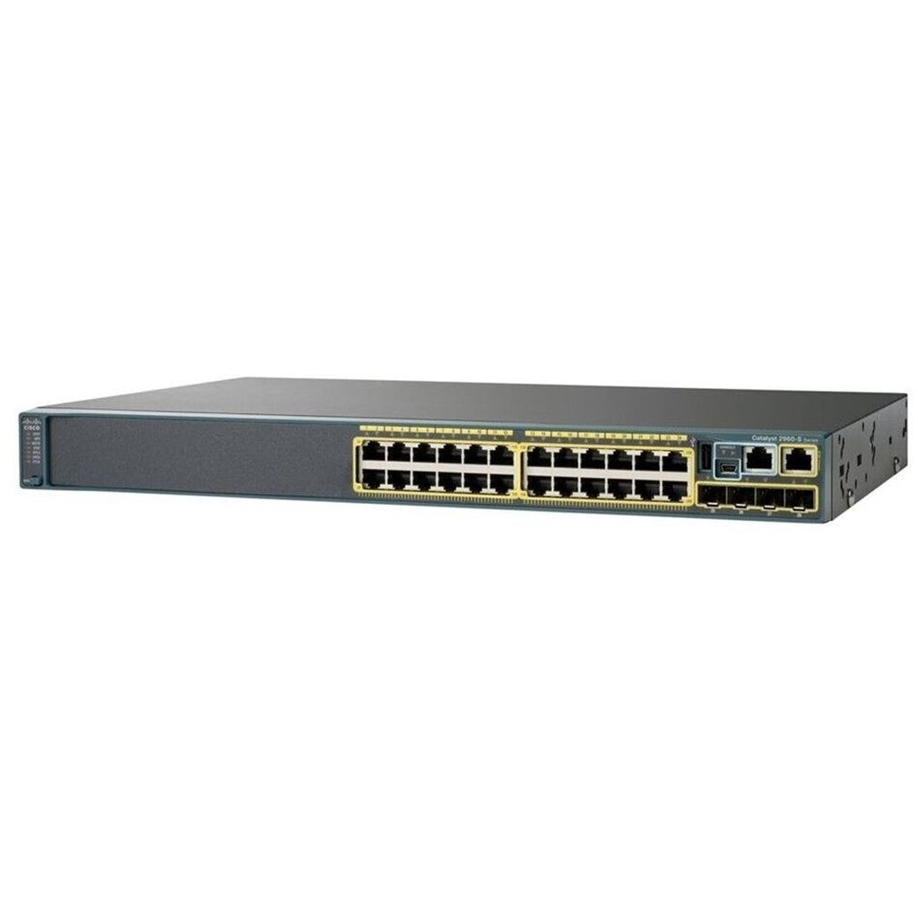 Cisco Small Business WS-C2960X-24TS-L - Managed - L2/L3 - Gigabit Ethernet (10/100/1000) - Vollduplex - Rack-Einbau - 1U