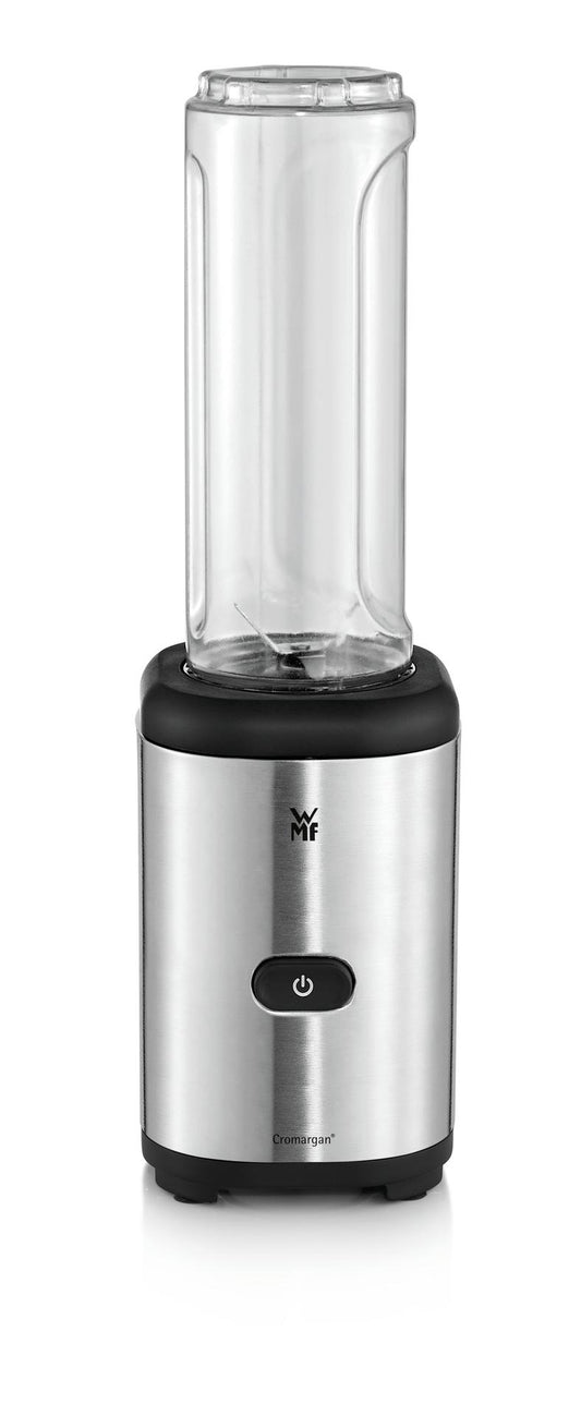 WMF Kult X Mix & Go Mini Smoothie Maker, Standmixer, Blender elektrisch, Shake Mixer 300 Watt Leistung, Tritan-Kunststoff Flasche 600ml