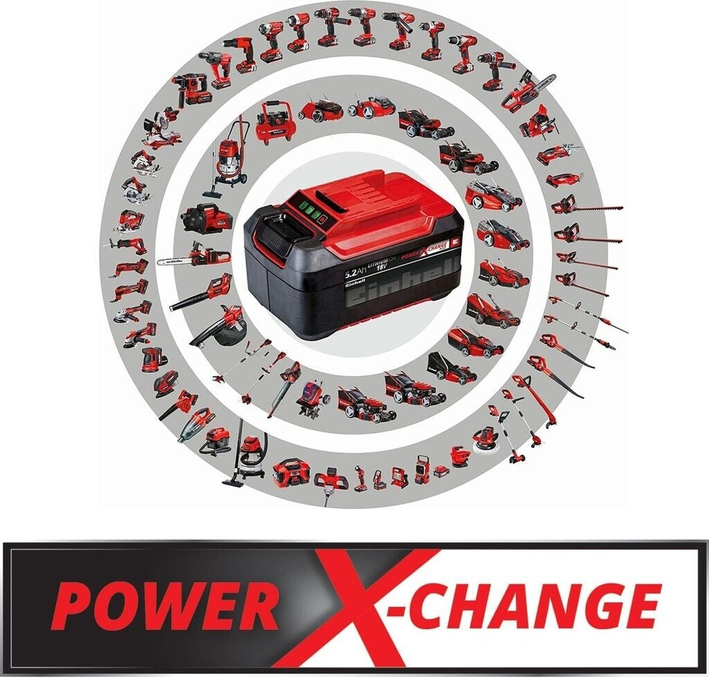 Einhell Power-X-Twincharger 3 A - Schwarz - Rot