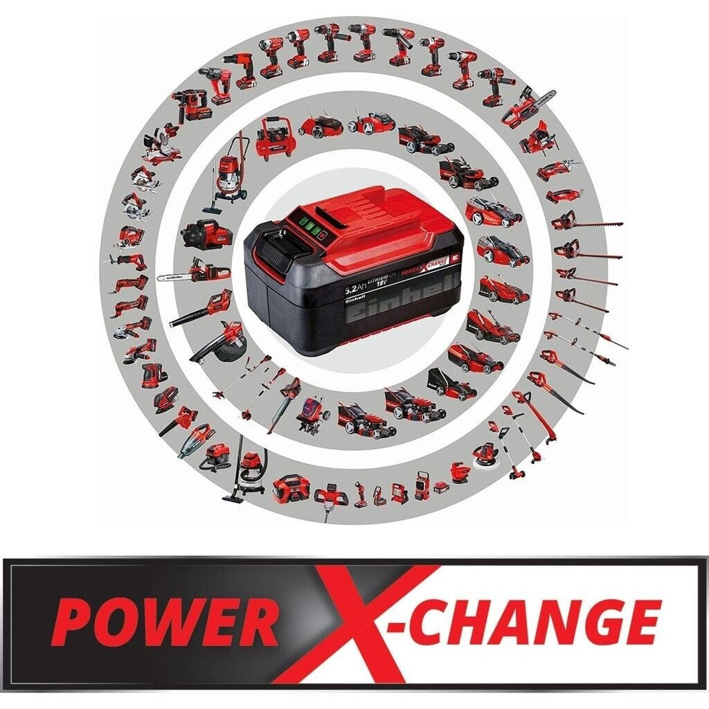 Einhell Power-X-Twincharger 3 A - Schwarz - Rot