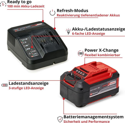 Einhell Power-X-Change Starter Kit - Batterie - 5.200 mAh