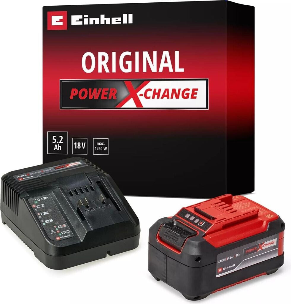 Einhell Power-X-Change Starter Kit - Batterie - 5.200 mAh