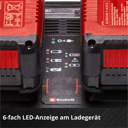 Einhell 2x 4.0Ah & Twincharger Kit PXC - Akkus/Batterien enthalten