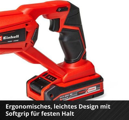Einhell TE-AP 18 Li - Schwarz - Rot - 2,2 cm - 10 cm - 6 mm - Akku - 80 mm