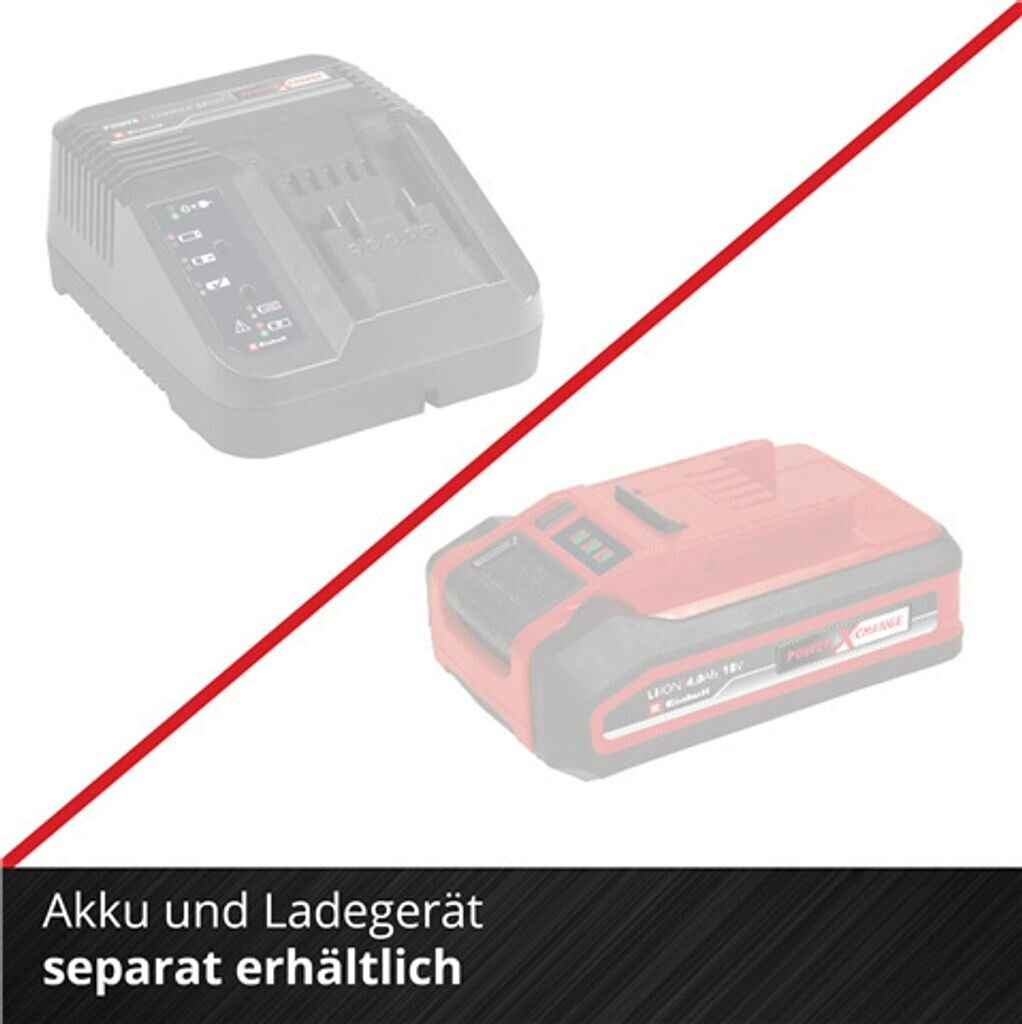 Einhell TE-AP 18 Li - Schwarz - Rot - 2,2 cm - 10 cm - 6 mm - Akku - 80 mm