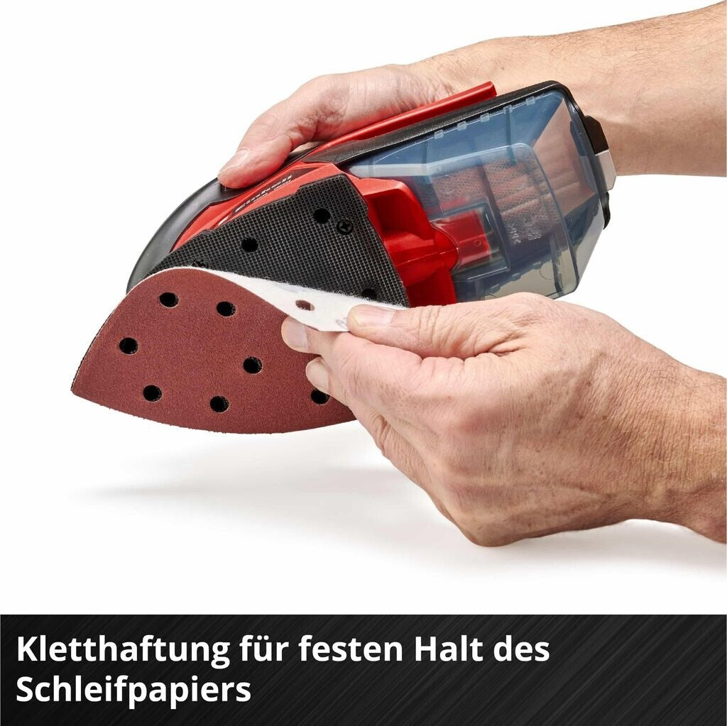 Einhell TE-OS 18/150 Li Solo - Multischleifer - Schwarz - Rot - 12000 RPM - 24000 OPM - 1,6 mm - 88,2 dB
