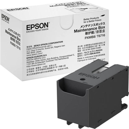 Epson Maintenance box - Schwarz - Indonesien - Epson - - WorkForce Pro WF-M5799DWF - WorkForce Pro WF-M5299DW - WorkForce Pro WF-C5790DWF - WorkForce Pro... - 1 Stück(e) - 0,18 g