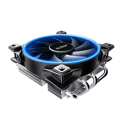 PCCOOLER LP CPU Luftkühler - 125W TDP, bis zu 1800 U/min und 65 CFM - Rot/Blau - GI-46UB - 6940526111078 - Brocon Shop