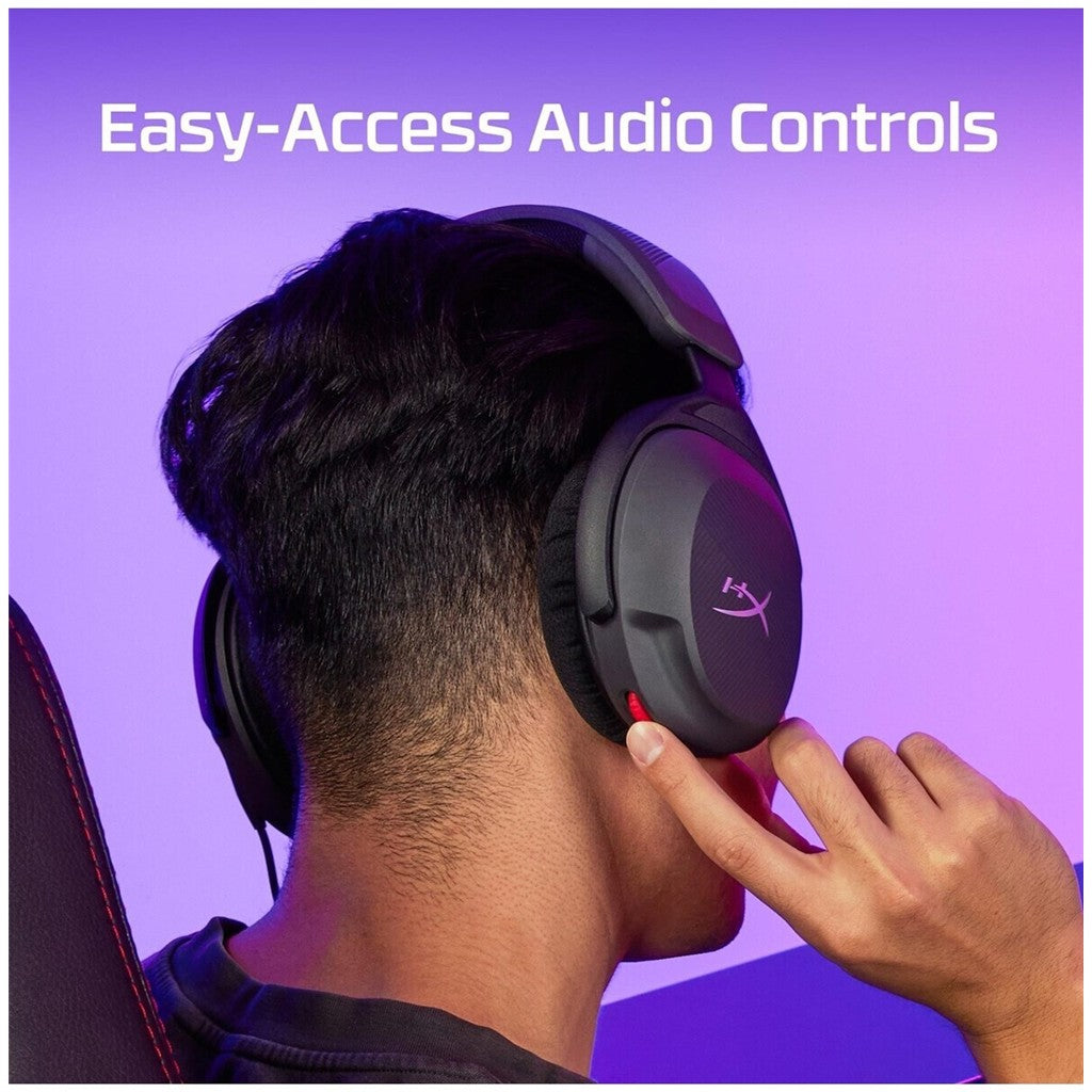HyperX Cloud Stinger 2 Core Gaming-Headsets - Kabelgebunden - Gaming - 10 - 25000 Hz - 275 g - Kopfhörer - Schwarz