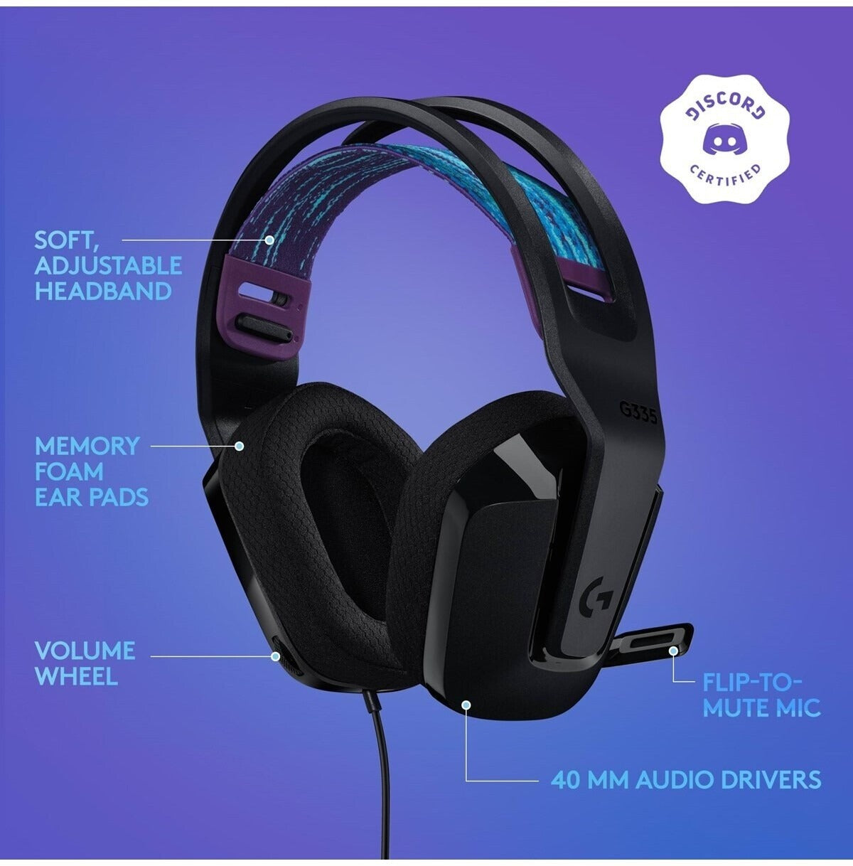 Logitech G G335 - Gaming-Headset