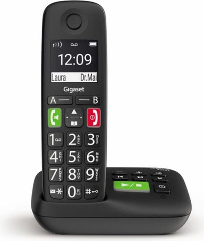 Gigaset E290A Single Telefon Schwarz