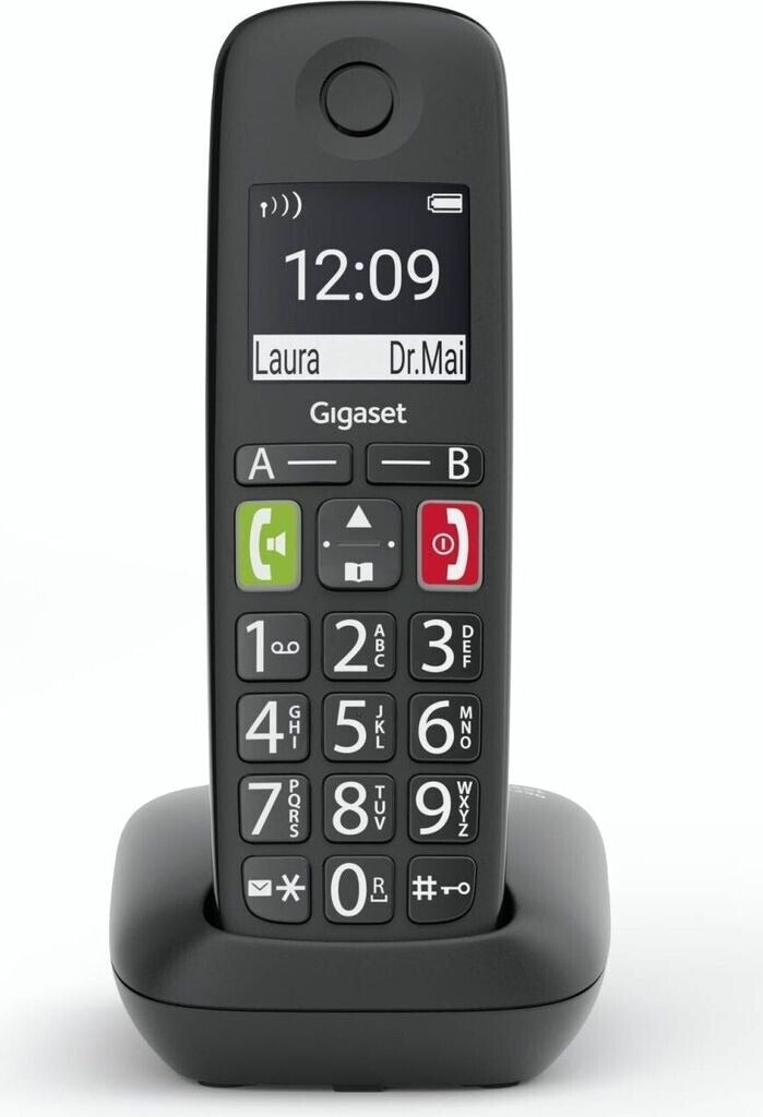 Gigaset E290 Single Telefon Schwarz