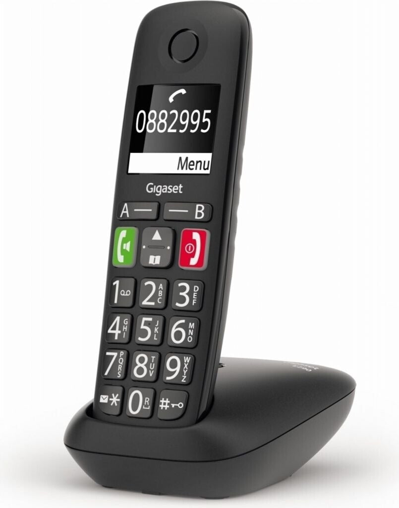 Gigaset E290 Single Telefon Schwarz