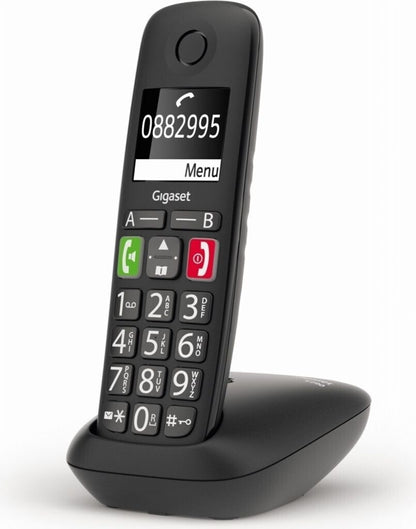 Gigaset E290 Single Telefon Schwarz