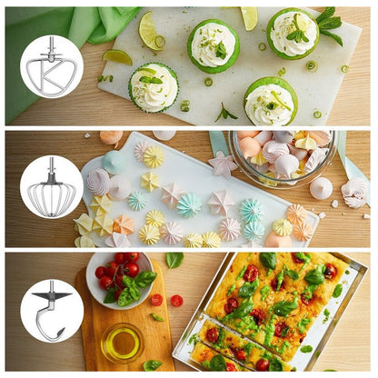 Kenwood Go Küchenmaschine KZM35.000GY, platzsparend, inkl. 4-Liter-Schüssel, K-Haken, Ballonschneebesen, Knethaken, Spritzschutz & Messlöffel, Metallgehäuse mit Tragegriff, 800W, Blau