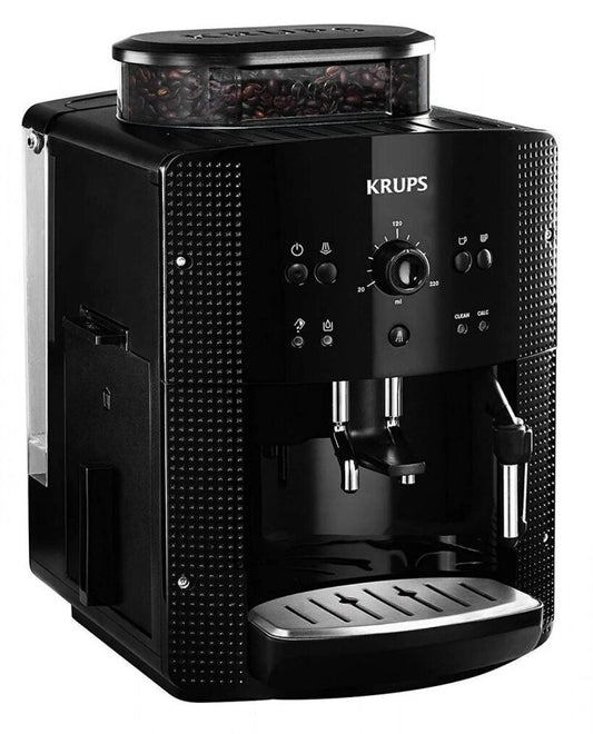 Krups EA8108 - Espressomaschine - 1,8 l - Kaffeebohnen - Gemahlener Kaffee - Eingebautes Mahlwerk - 1450 W - Schwarz