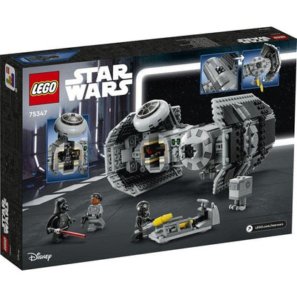 LEGO 75347 Star Wars TIE Bombe Spielzeug mit Darth Vader Minifigur mit Lichtschwert und Gonk-Droide
