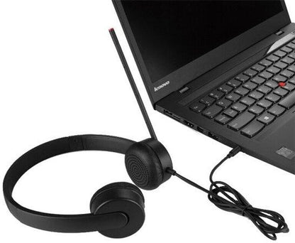 Lenovo Stereo Analog Headset - Headset - On-Ear