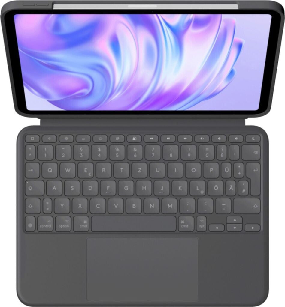 Logitech Bluetooth Combo Touch iPad Pro 11" M4 - Tastatur - QWERTZ