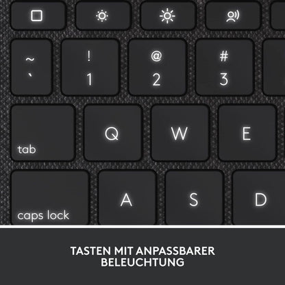 Logitech 920-011435 - QWERTZ - Deutsch - Touchpad - 1,8 cm - 1 mm - Apple