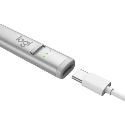 Logitech 914-000074 - Tablet - Apple - Silber - Weiß - Eingebaut - Lithium