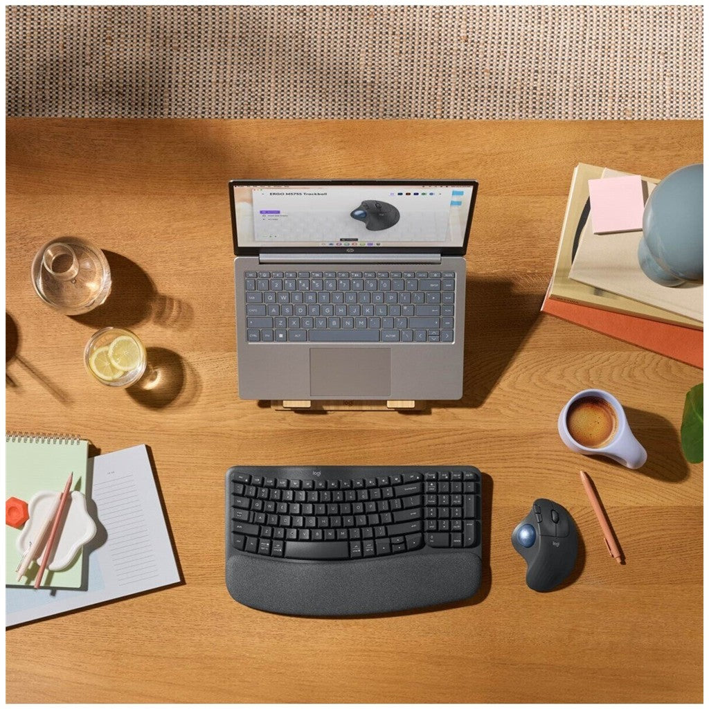 Logitech Ergo M575s Wireless Trackball - Trackball - 2.000 dpi
