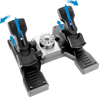 Logitech Saitek Pro Flight Rudder Pedals - Pedale - verkabelt