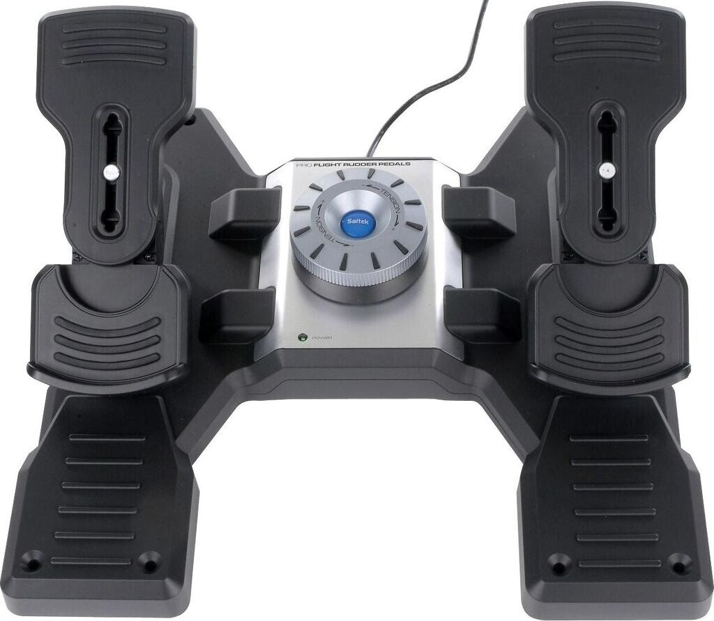 Logitech Saitek Pro Flight Rudder Pedals - Pedale - verkabelt