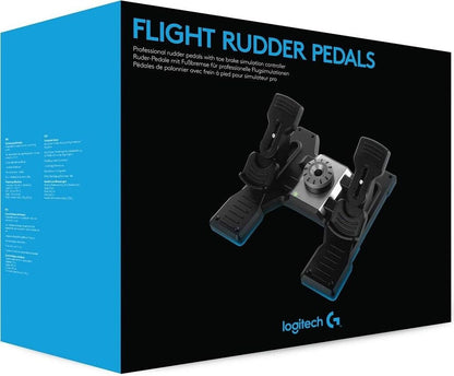 Logitech Saitek Pro Flight Rudder Pedals - Pedale - verkabelt