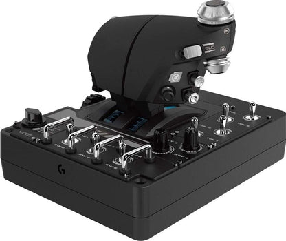 Logitech Pro Flight X56 Rhino H O T A S - Joystick - 31 Tasten