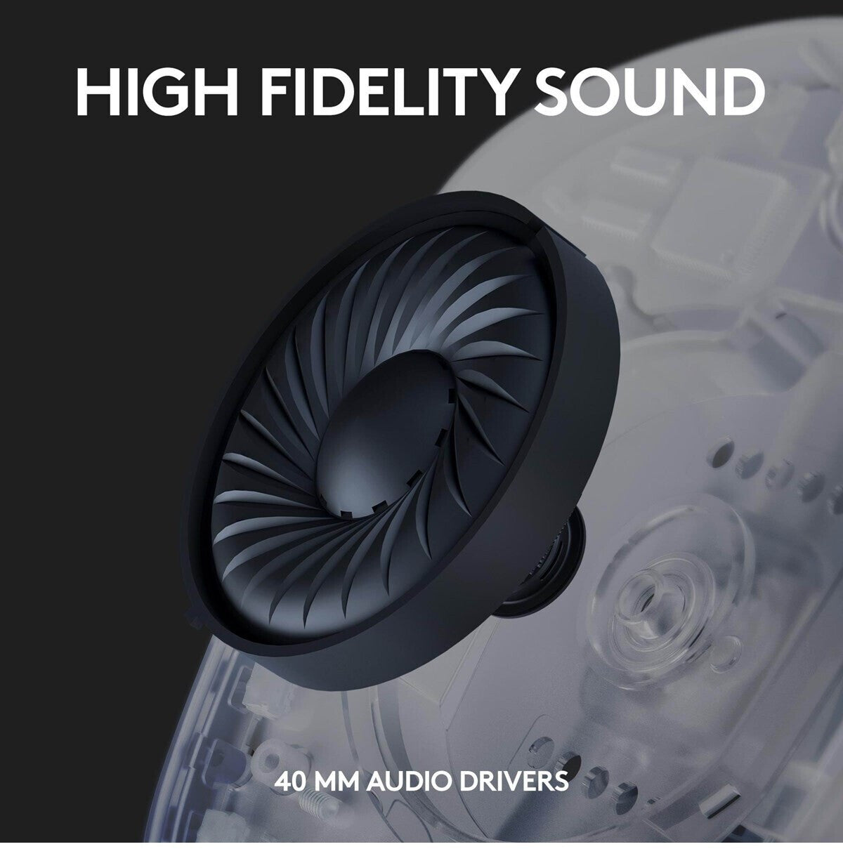 Logitech g G435 Lightspeed White - Gaming Headset - Headset - 7.1