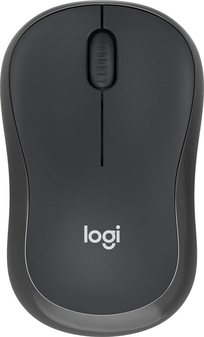 Logitech M240 Silent - Beidhändig - RF Wireless + Bluetooth - Graphit
