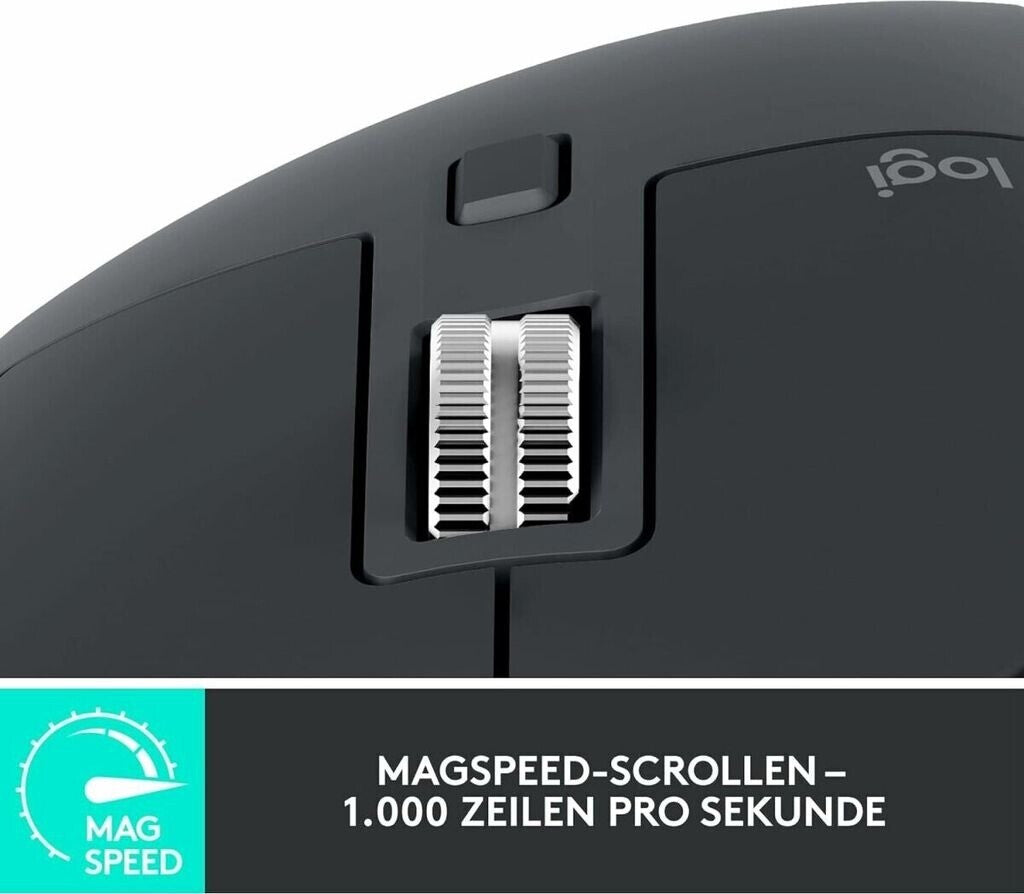 Logitech MX Master 3S Performance - Maus - 7 Tasten