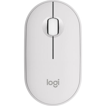 Logitech 910-007013 - Beidhändig - Optisch - RF Wireless + Bluetooth - 4000 DPI - Weiß