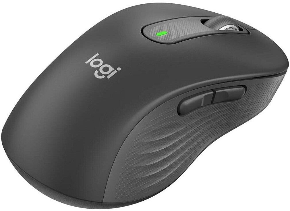 Logitech Signature M650 L - Linkshändig - Optisch - Bluetooth - 4000 DPI - Graphit