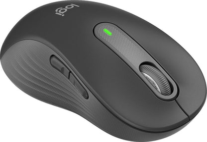 Logitech Signature M650 L - Linkshändig - Optisch - Bluetooth - 4000 DPI - Graphit