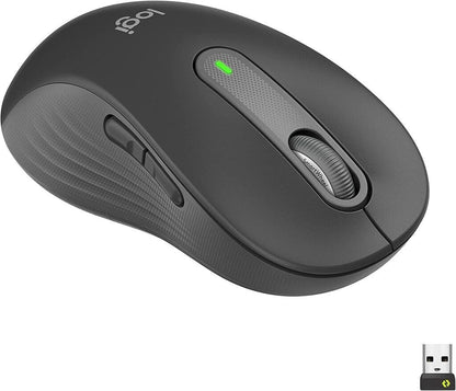 Logitech Signature M650 L - Linkshändig - Optisch - Bluetooth - 4000 DPI - Graphit
