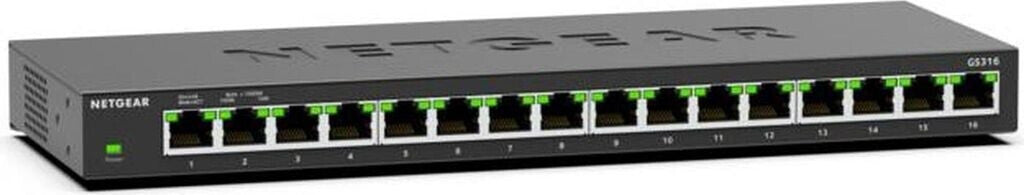 Netgear GS316 Switch - Switch GS316-300EUS - Switch - 1 Gbps