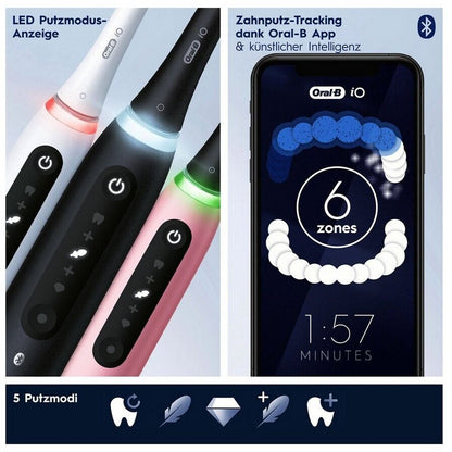 Braun Oral-B Rotationszahnbürste iO Series 5 Matt Black
