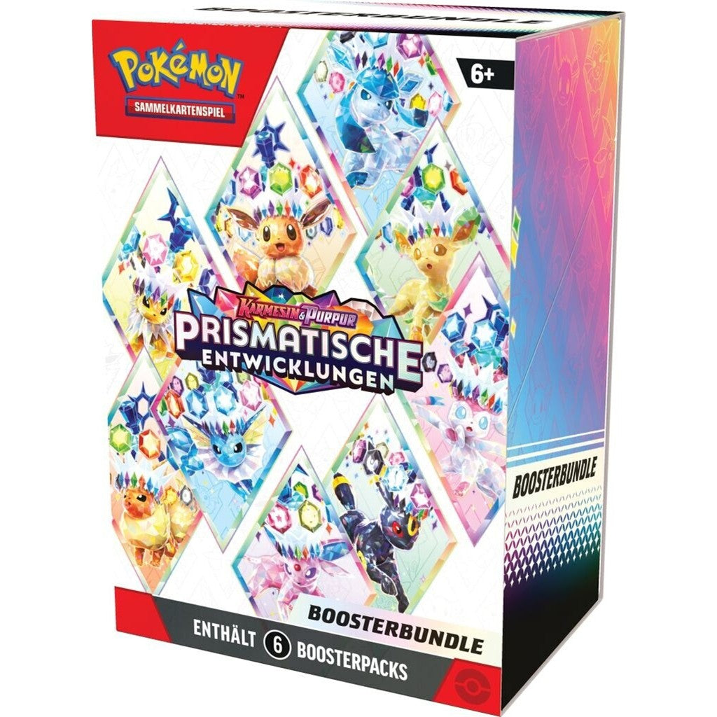 Pokémon Karmesin & Purpur - Prismatische Entwicklungen Boosterbundle (DE)