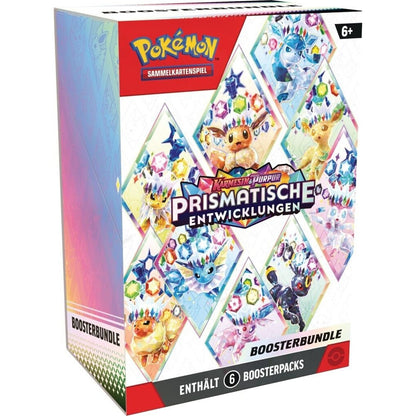 Pokémon Karmesin & Purpur - Prismatische Entwicklungen Boosterbundle (DE)