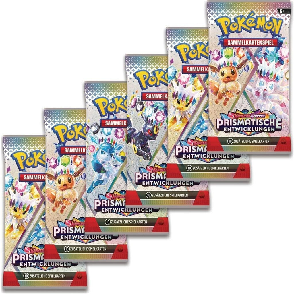 Pokémon Karmesin & Purpur - Prismatische Entwicklungen Boosterbundle (DE)