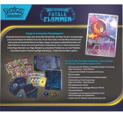 Pokemon - Top Trainer Box - Mega Entwicklung Fatale Flammen - Deutsch