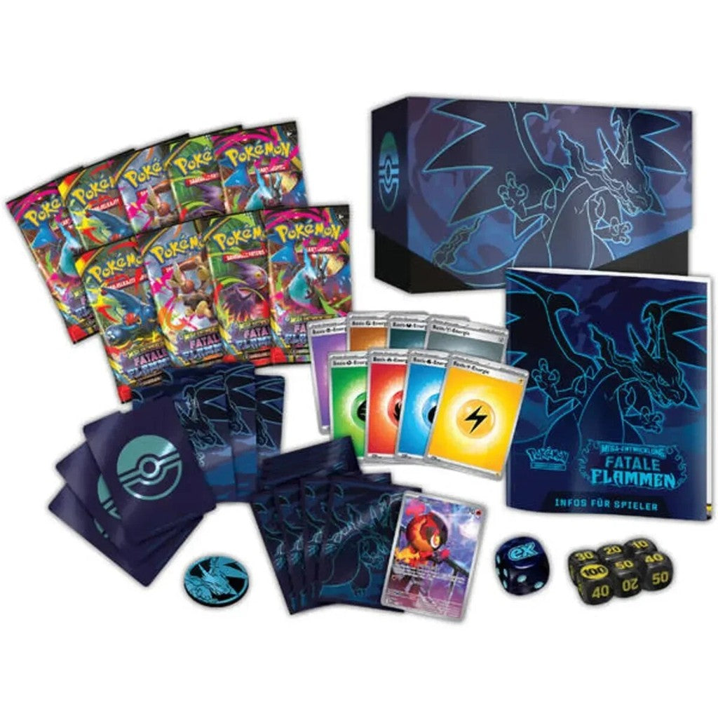 Pokemon - Top Trainer Box - Mega Entwicklung Fatale Flammen - Deutsch