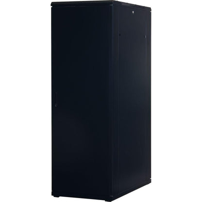 Rockstable 19 Zoll Serverschrank | Netzwerkschrank  37HE 600x1000x1800mm (BxTxH) | RS19-6037 | Glastür