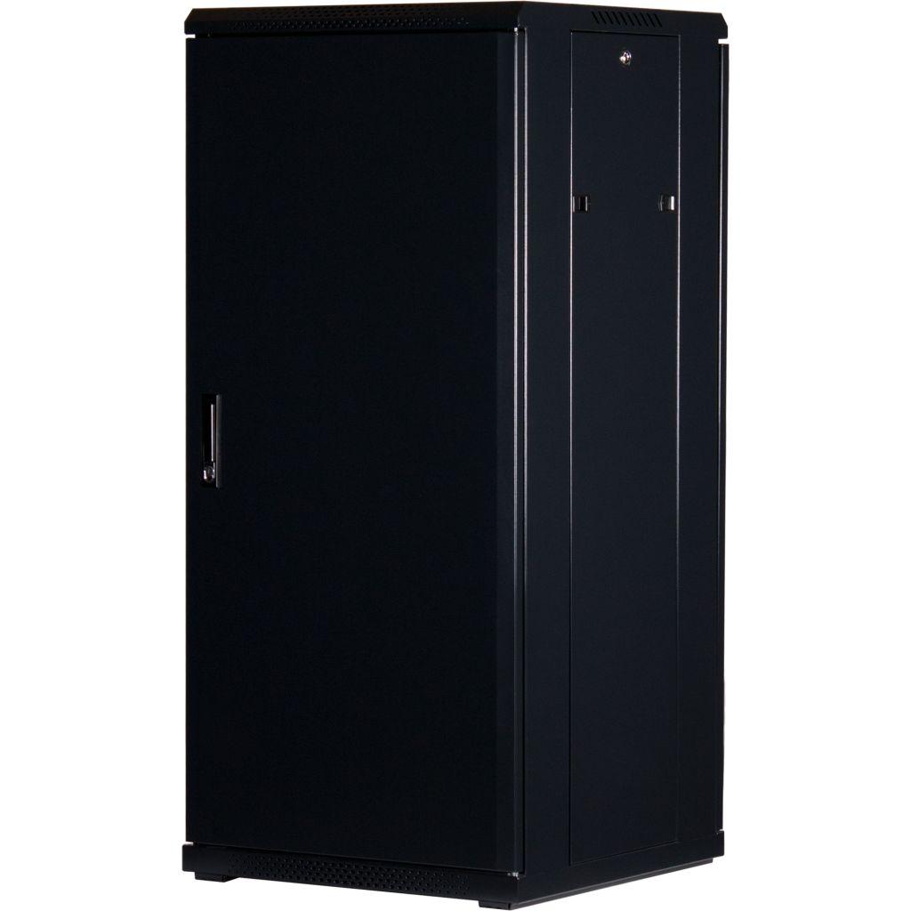 Rockstable 19 Zoll Serverschrank | Netzwerkschrank 27HE 600x600x1400mm (BxTxH) | RS19-6627 | Glastür - RS19-6627 - 4260714310468