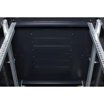 Rockstable 19 Zoll Serverschrank | Netzwerkschrank  27HE 600x1000x1400mm (BxTxH) | RS19-6027 | Glastür